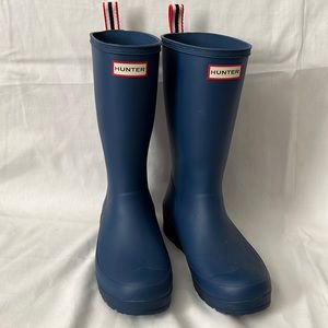 Hunter Boots Sz 8 Blue